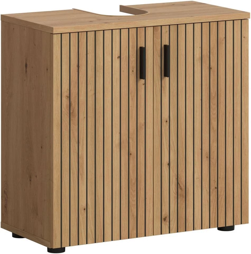 Waschbeckenunterschrank Welltime Mani Artisan Oak 60cm - Bild 2