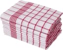 OTTO HOME Geschirrtuch-Set Vivianne Blau/Rot-Weiß 100% Baumwolle Bild 1