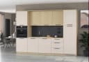 KOCHSTATION Küchenzeile KS-Luna 300 cm Beige/Weiss Bild 1
