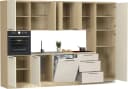 KOCHSTATION Küchenzeile KS-Luna 300 cm Beige/Weiss Bild 3