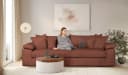 Big-Sofa Home Affaire Soft&Cosy XL Terracotta Bild 2