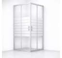 WELLTIME Eckdusche New Trento 80x80 cm 195 cm Hoch Bild 2