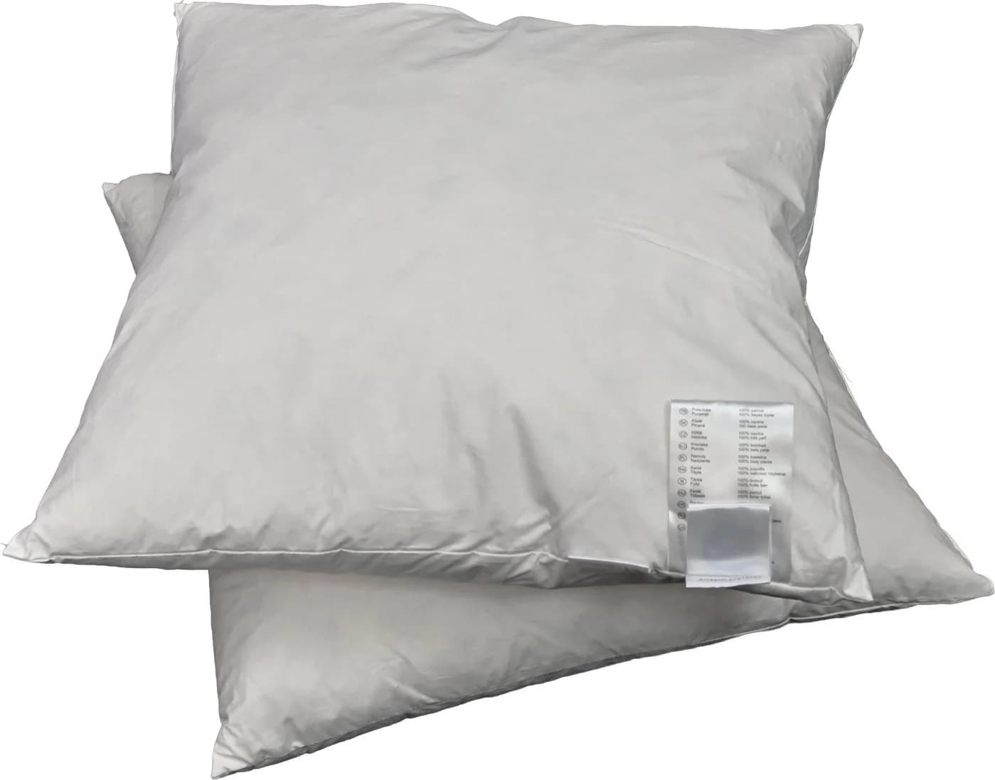OTTO HOME Federkopfkissen Embra 40x40cm Baumwolle Entenfeder Weiß - Bild 2