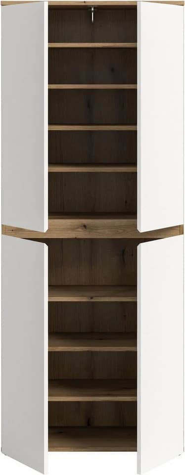 Mehrzweckschrank INOSIGN CIPELA Evoke Oak Nachbildung Weiß - Bild 4