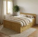 OTTO home Bett Hugo Massivholzbett FSC® zertifiziertes Massivholz Bild 1