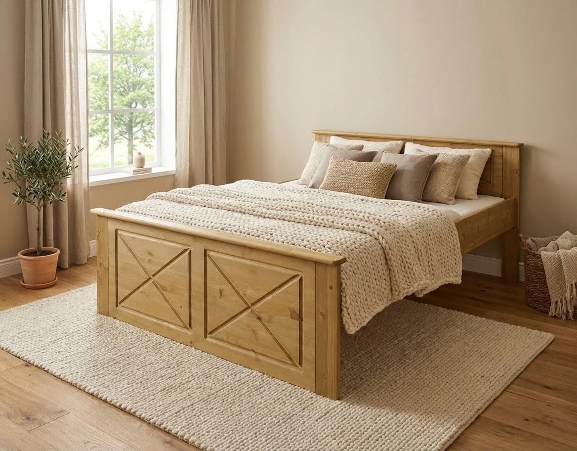 OTTO home Bett Hugo Massivholzbett FSC® zertifiziertes Massivholz - Bild 2
