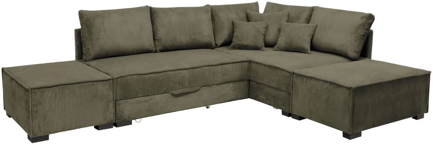 Ecksofa HOME AFFAIRE Olive Boxspring-Polsterung