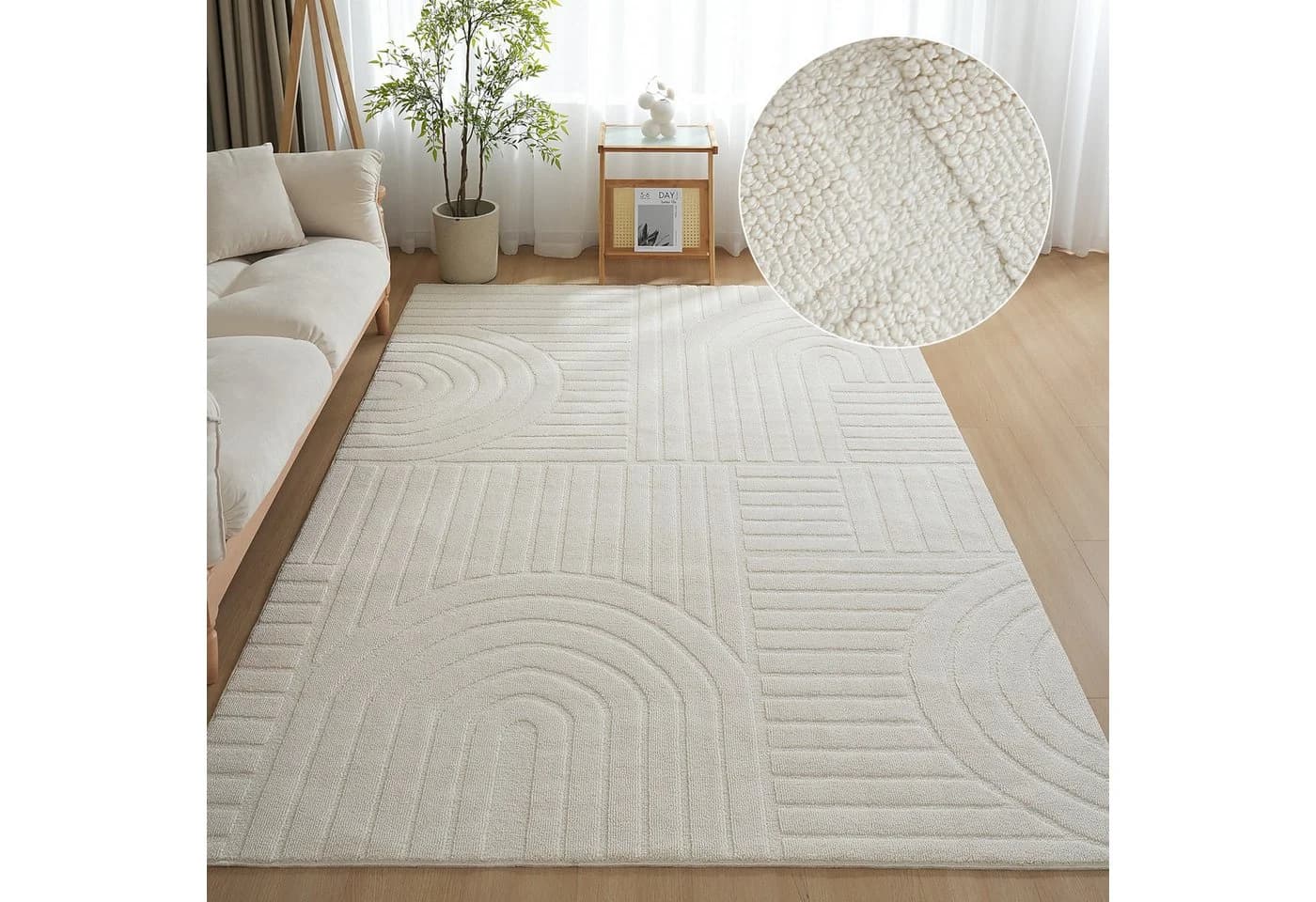 Teppich OTTO HOME Neele Creme Skandi Design - Bild 2