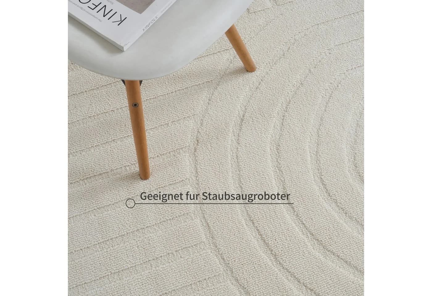 Teppich OTTO HOME Neele Creme Skandi Design - Bild 4