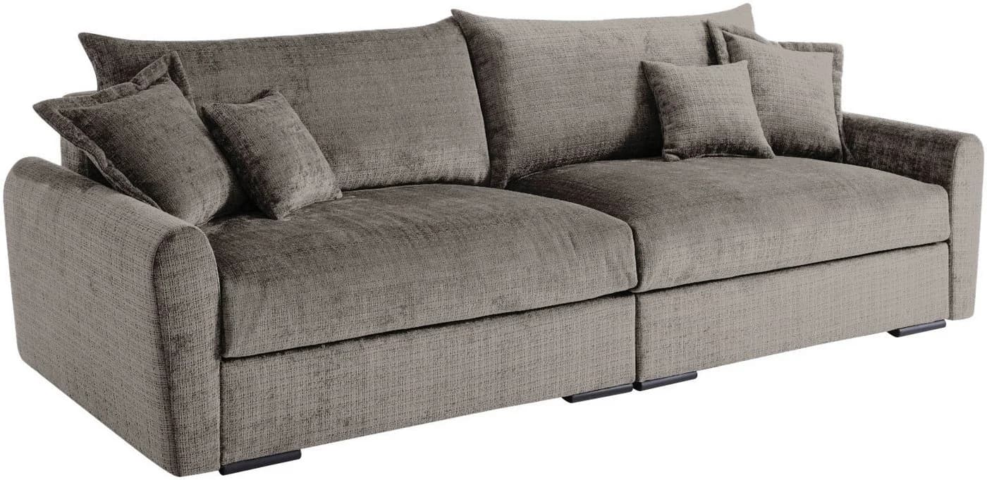 Big-Sofa HOME AFFAIRE Finka 190 cm Chenille-Struktur Federkern - Bild 5
