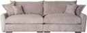 Big-Sofa HOME AFFAIRE "Finka" 190 cm Taupe Federkern Bild 1