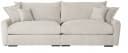 Big-Sofa HOME AFFAIRE "Finka" 247 cm Breite, Cream, Federkern, 4 Zierkissen Bild 1