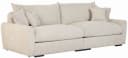 Big-Sofa HOME AFFAIRE "Finka" 247 cm Breite, Cream, Federkern, 4 Zierkissen Bild 5