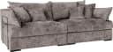 Big-Sofa HOME AFFAIRE Casa 190 cm Taupe Federkern Bild 1