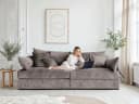 Big-Sofa HOME AFFAIRE Casa 190 cm Taupe Federkern Bild 2