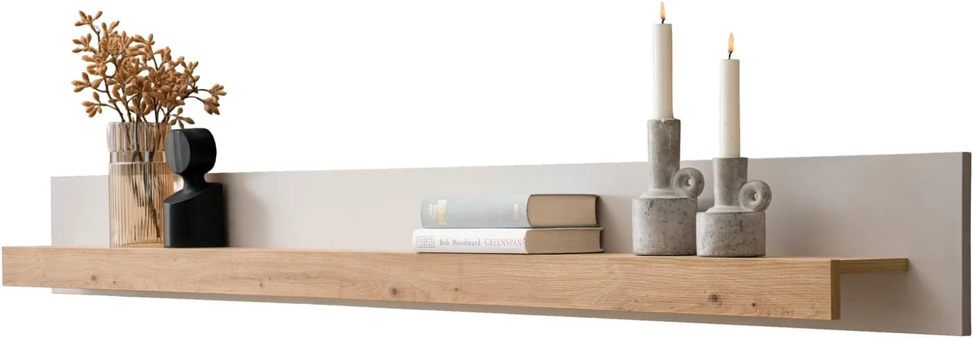 Wandboard HOME AFFAIRE Sonora 189 cm breit Kaschmir/Eiche Artisan - Bild 3
