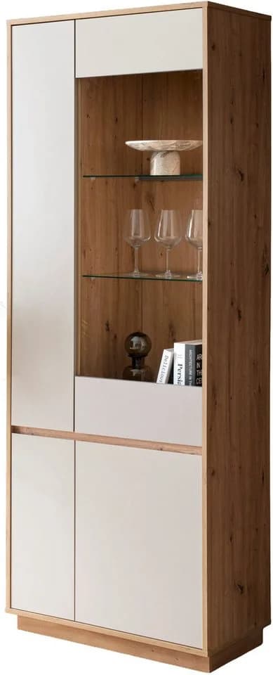 Home Affaire Sonora Vitrine Kaschmir/Eiche Artisan - Bild 4