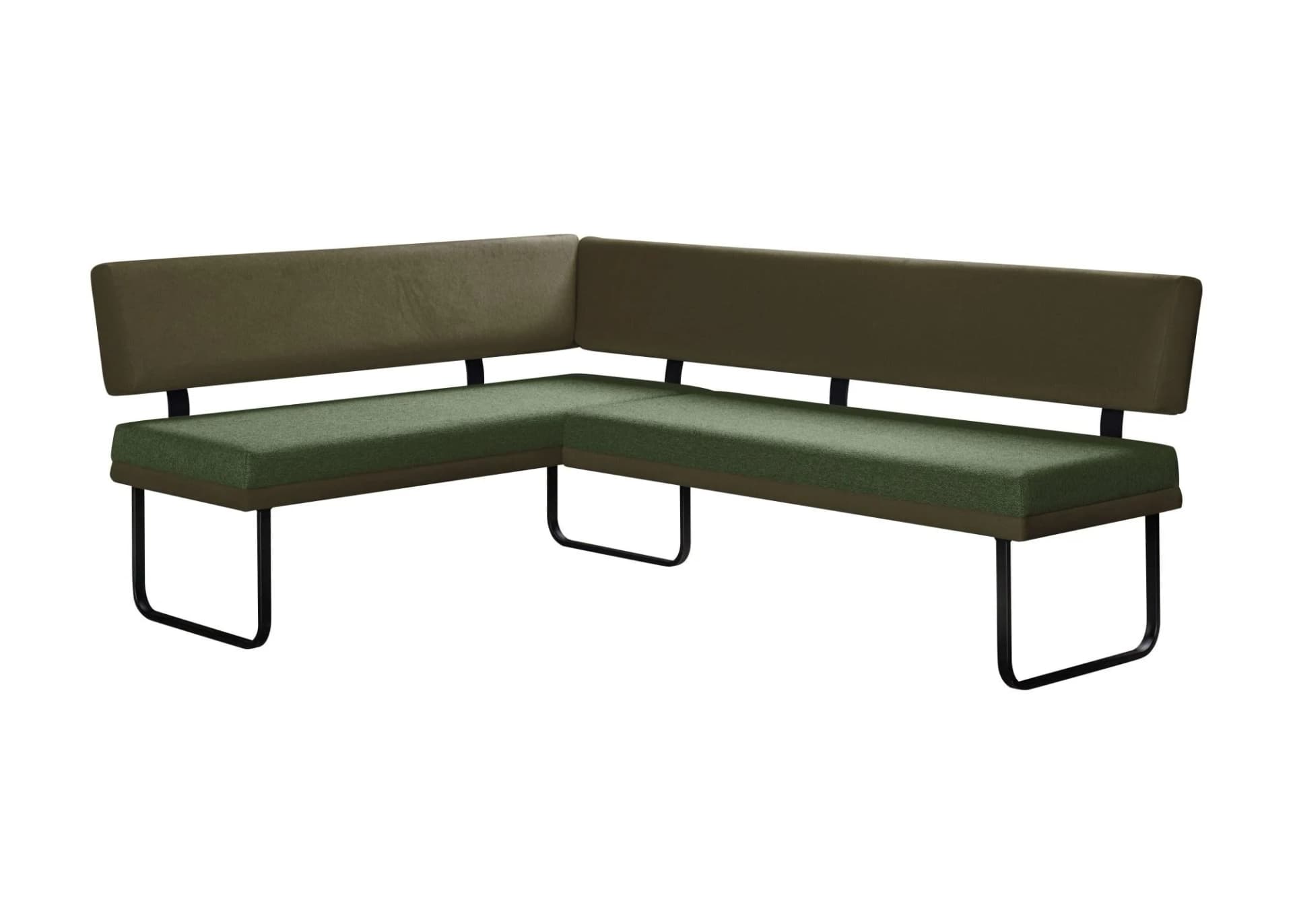 Eckbank HOME AFFAIRE Gabi Esszimmerbank Grün 2-Stoff-Design