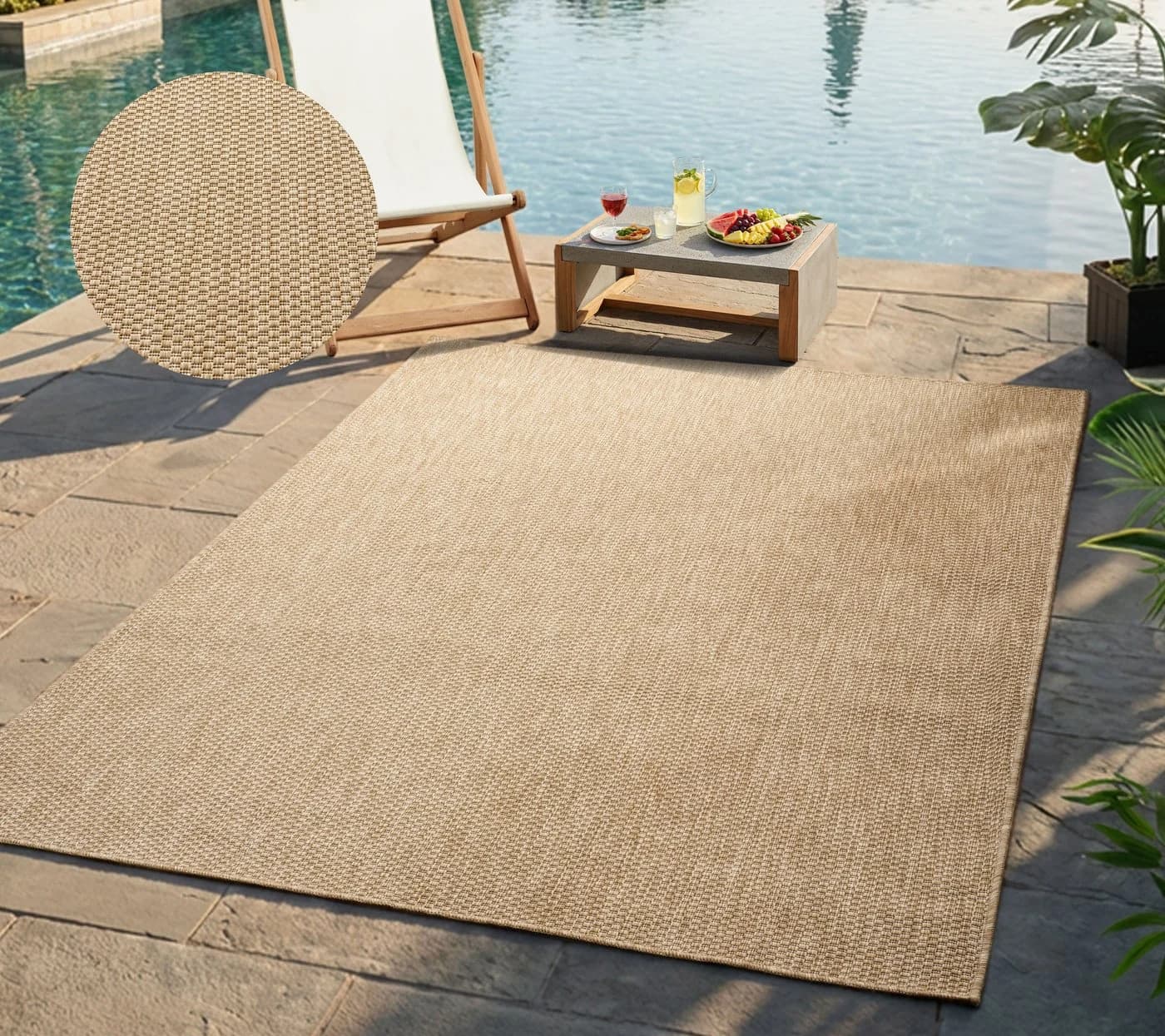 Bruno Banani Teppich Venezia Sand Sisal-Optik Outdoor - Bild 2