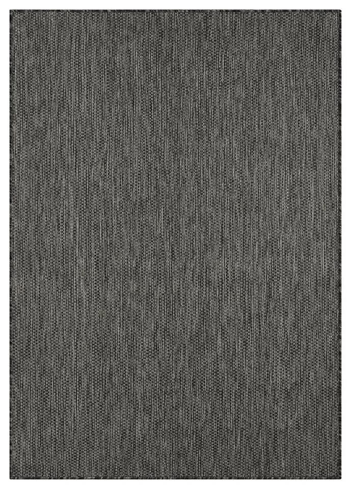 Bruno Banani Teppich Venezia Grau Sisal-Optik Outdoor