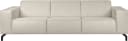 Home Affaire 3-Sitzer Sofa Lorcan 257 cm Lederoptik Natur Bild 3