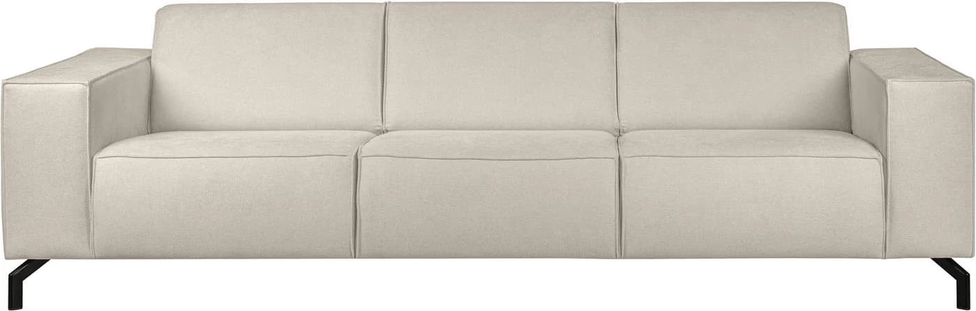 Home Affaire 3-Sitzer Sofa Lorcan 257 cm Lederoptik Natur - Bild 3