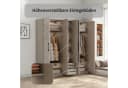 Kleiderschrank OTTO HOME Sylt Drehtürenschrank Sandgrau Bild 5