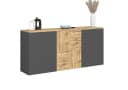 Sideboard INOSIGN ISEO Kommode Schrank Kredenz Anthrazit Eiche Bild 2