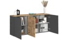 Sideboard INOSIGN ISEO Kommode Schrank Kredenz Anthrazit Eiche Bild 4