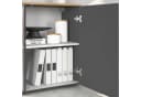 Sideboard INOSIGN ISEO Kommode Schrank Kredenz Anthrazit Eiche Bild 5