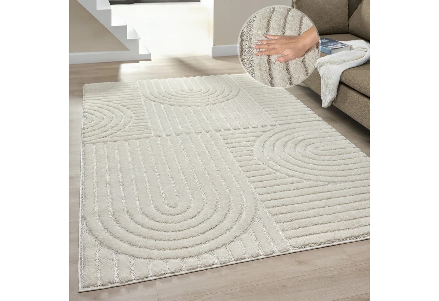 Teppich OTTO HOME Jonne Boho-Design creme 140x200cm - Bild 2