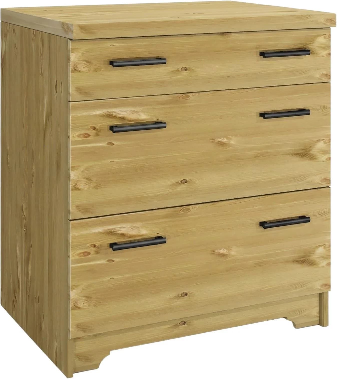 Unterschrank HOME AFFAIRE "Meliss" Massivholz Kiefer Soft-Close
