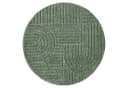 Teppich OTTO HOME Jonne, Boho-Design, Scandi, dunkelgrün, Ø:120cm Bild 1