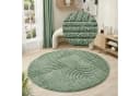 Teppich OTTO HOME Jonne, Boho-Design, Scandi, dunkelgrün, Ø:120cm Bild 2