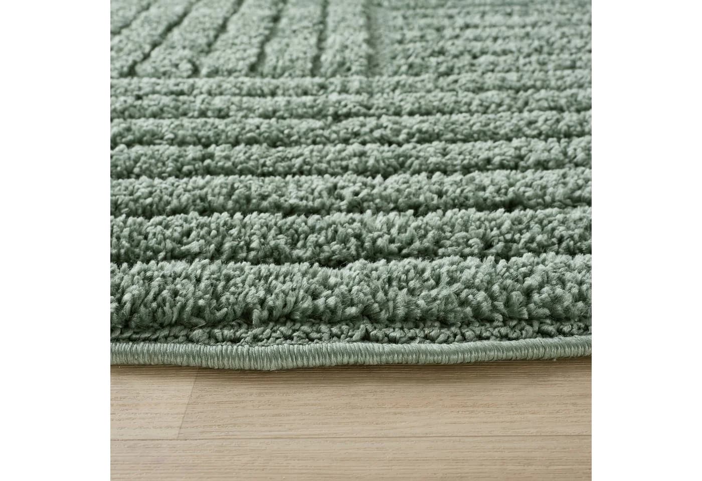 Teppich OTTO HOME Jonne, Boho-Design, Scandi, dunkelgrün, Ø:120cm - Bild 5