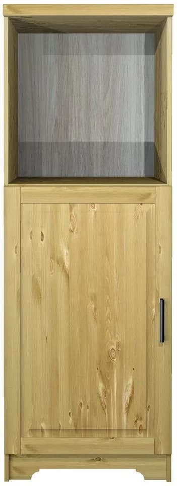 HOME AFFAIRE Meliss Backofen/Kühlumbauschrank natur Massivholz - Bild 4