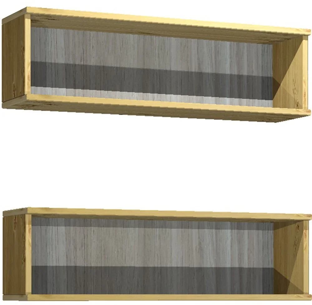 Wandregal HOME AFFAIRE "Meliss" Massivholz Kiefer - Bild 5