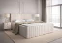 Nachtschrank HOME AFFAIRE MOIVRE Polster-Nachtkommode Creme Bild 5