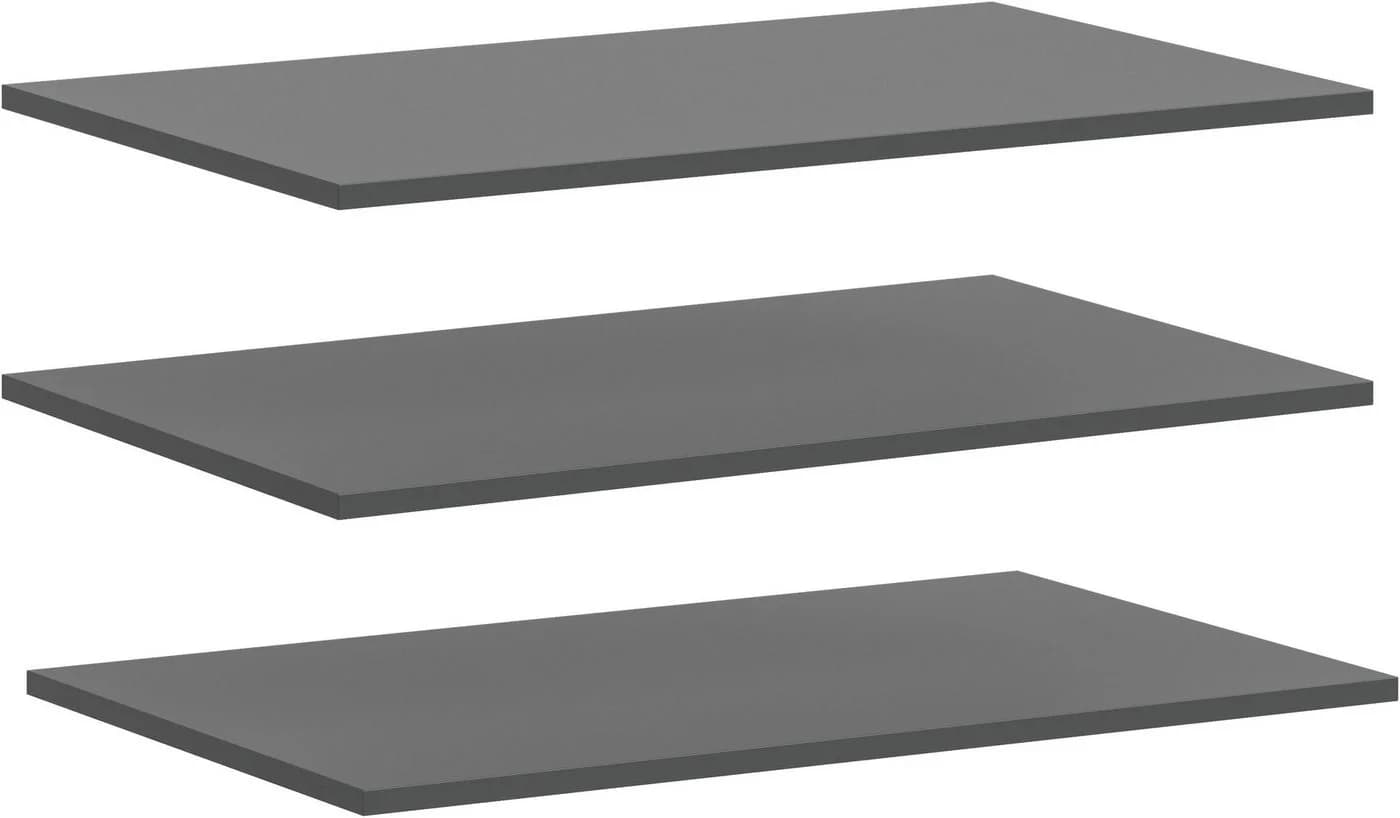 Einlegeboden HOME AFFAIRE SKARDE 3er Set Anthrazit