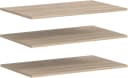 Home Affaire Einlegeboden Skarde 3er Set 77cm Sonoma Eiche Nachbildung Bild 1