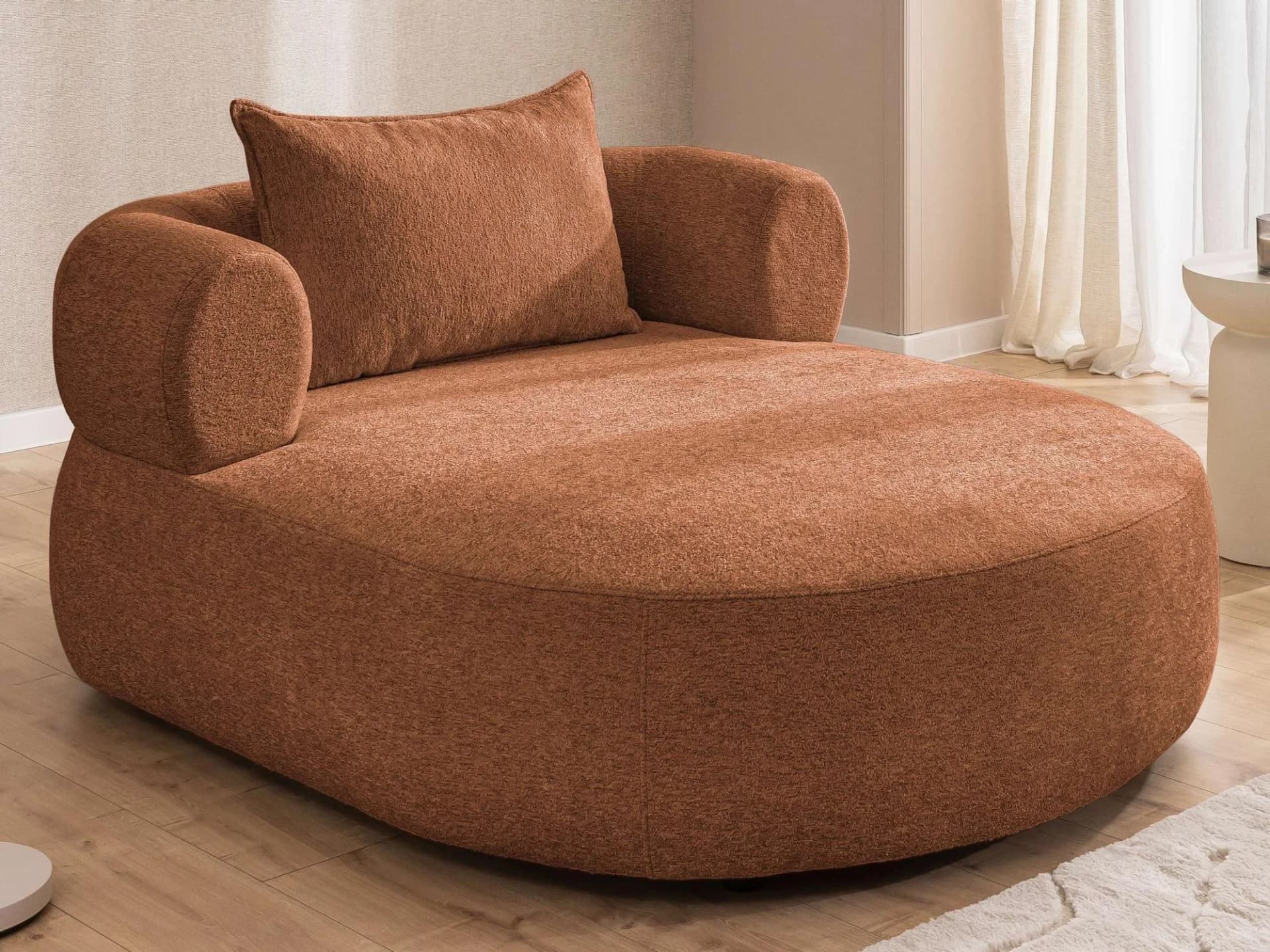 XXL-Sessel HOME AFFAIRE LUSSAC Loveseat Terra