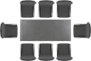 Konifera Garten-Essgruppe Menton Beige/Grau Aluminium Wicker Bild 1