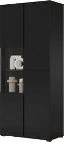 OTTO home Vitrine Cross, Höhe 183,5 cm, moderne grifflose Standvitrine mit 3 Türen Bild 3