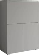 PC-Schrank INOSIGN Vera Sekretär Home-Office Schreibtisch LED-Beleuchtung Bild 1