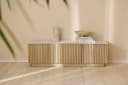 homsy by Ana Johnson TV-Schrank Solva Eschenoptik Soft-Close Bild 1