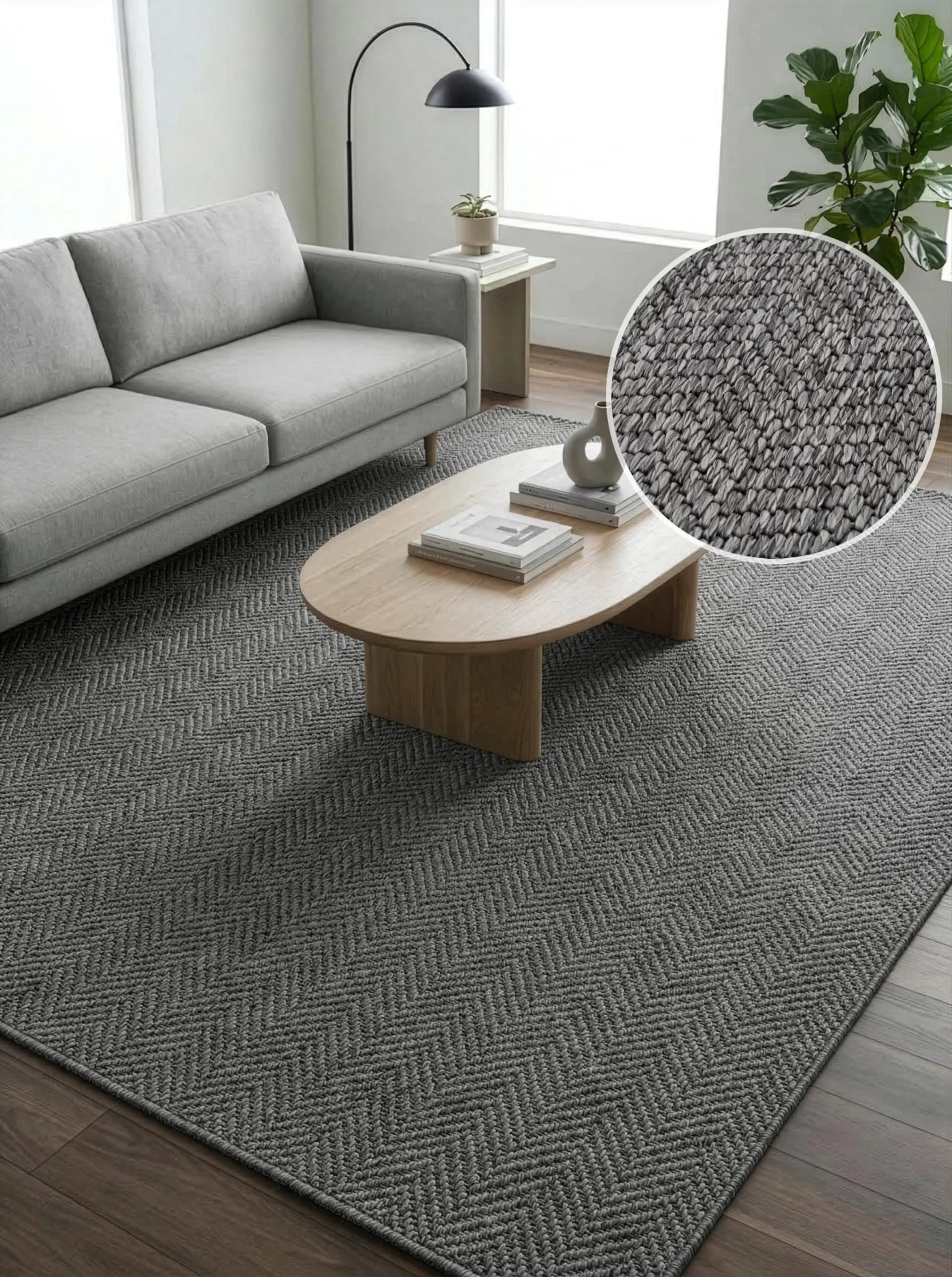 OTTO HOME Teppich Nollan Anthrazit In- & Outdoor