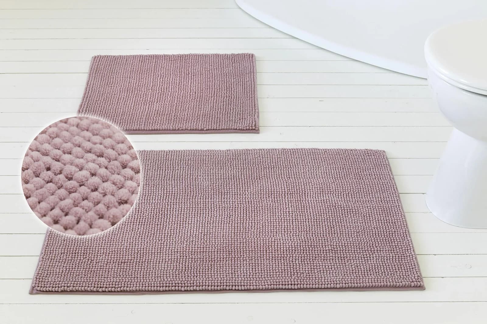 OTTO HOME Badematte Kaelan Chenille Rosa Uni