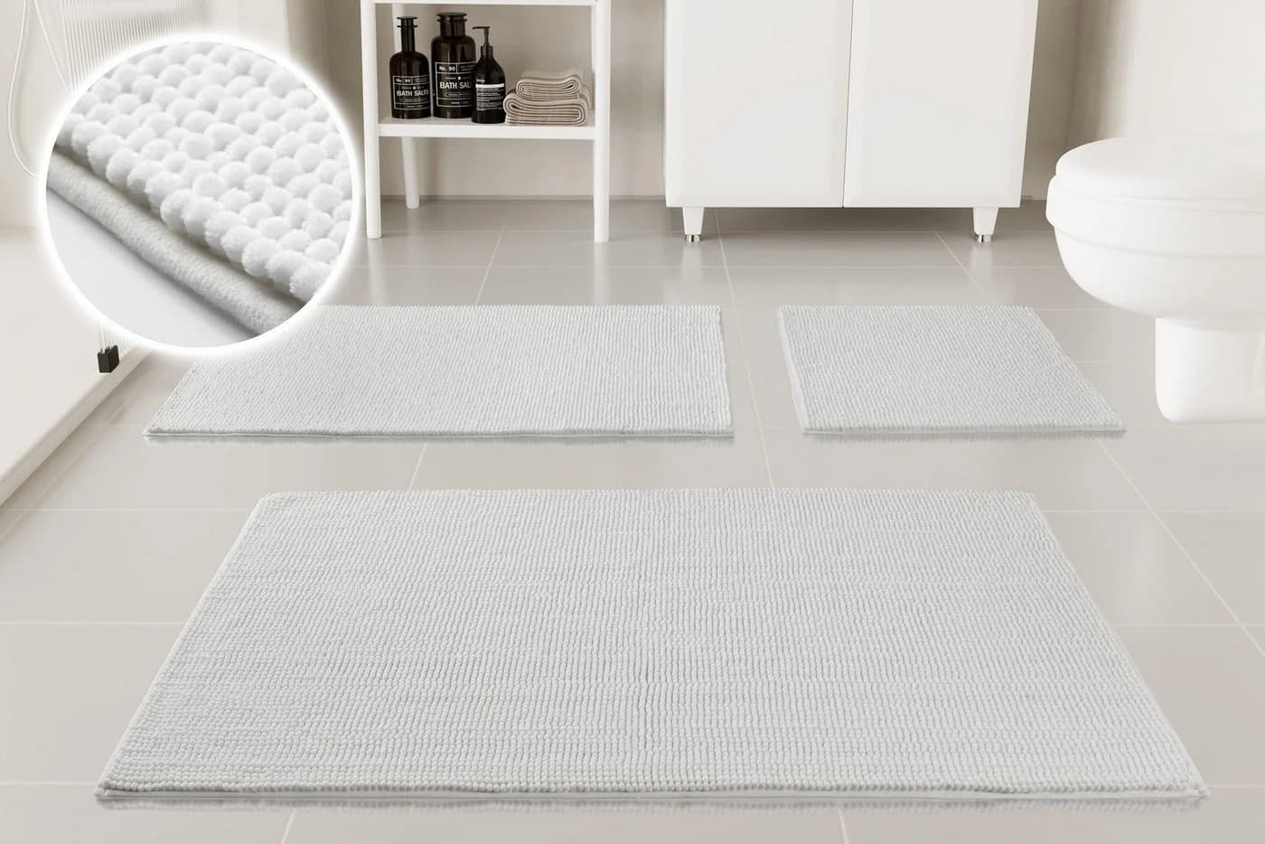 Badematte OTTO HOME Kaelan weicher Chenille Polyester - Bild 2