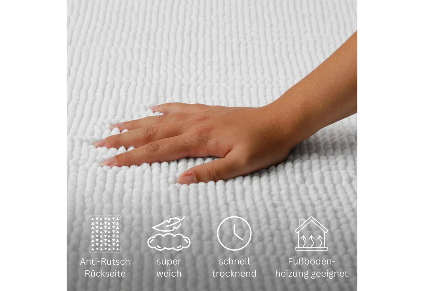 Badematte OTTO HOME Kaelan weicher Chenille Polyester - Bild 3