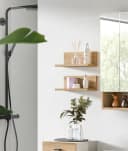 Wandregal WELLTIME VANN 2er Set Wandboard Evoke Oak Nachbildung Bild 1